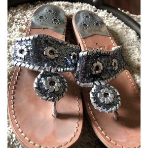Sparkly Jack Rogers Sandals